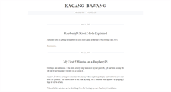 Desktop Screenshot of kacangbawang.com