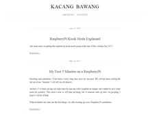 Tablet Screenshot of kacangbawang.com